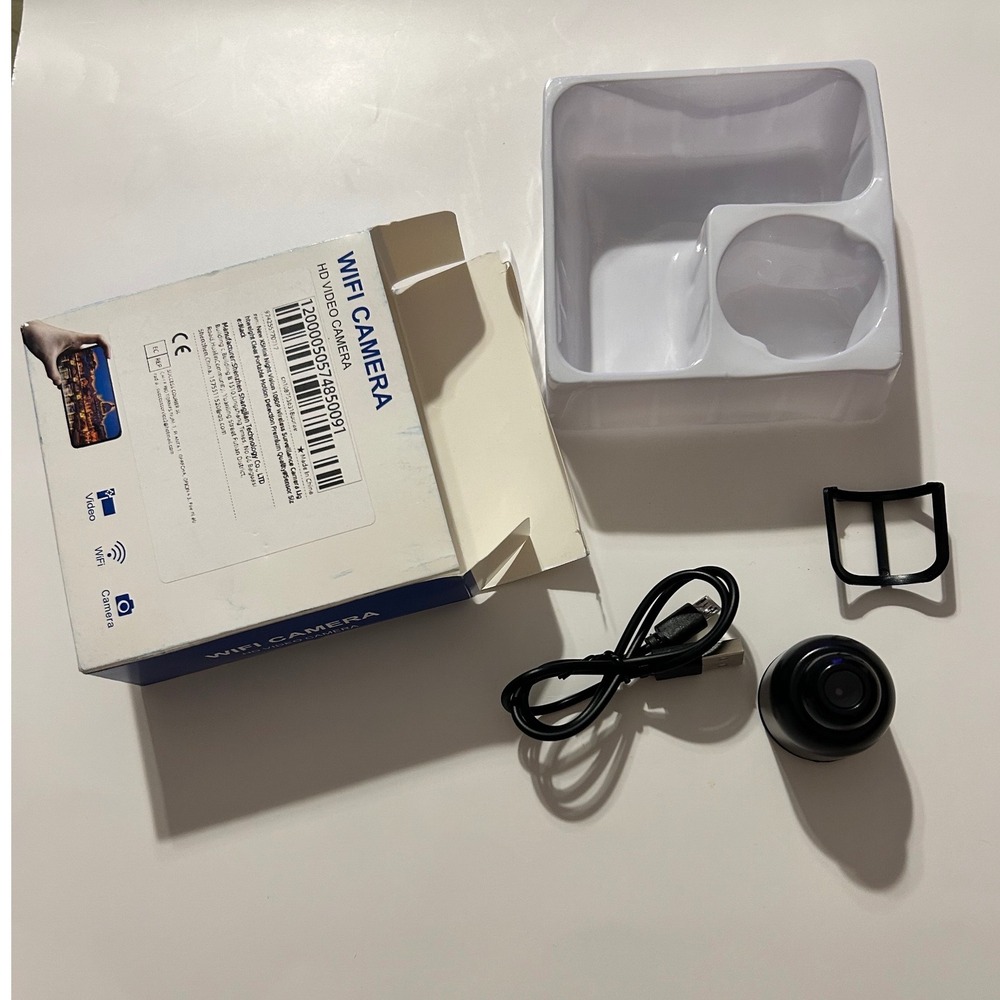 X5 Mini WiFi Camera 1080P Wireless Night Vision Motion Detection Smart Cam Black